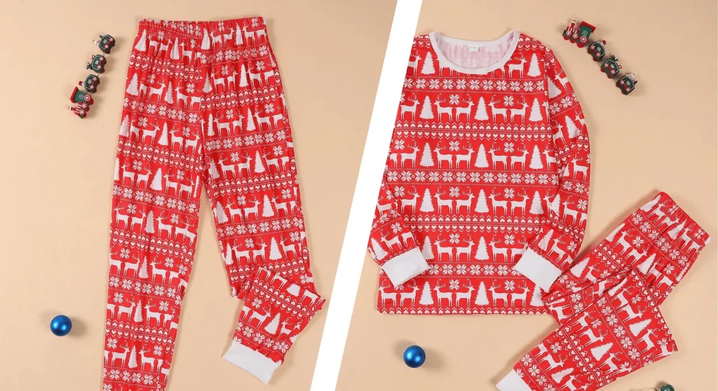 Fashion Christmas Pajamas for Family 5 1