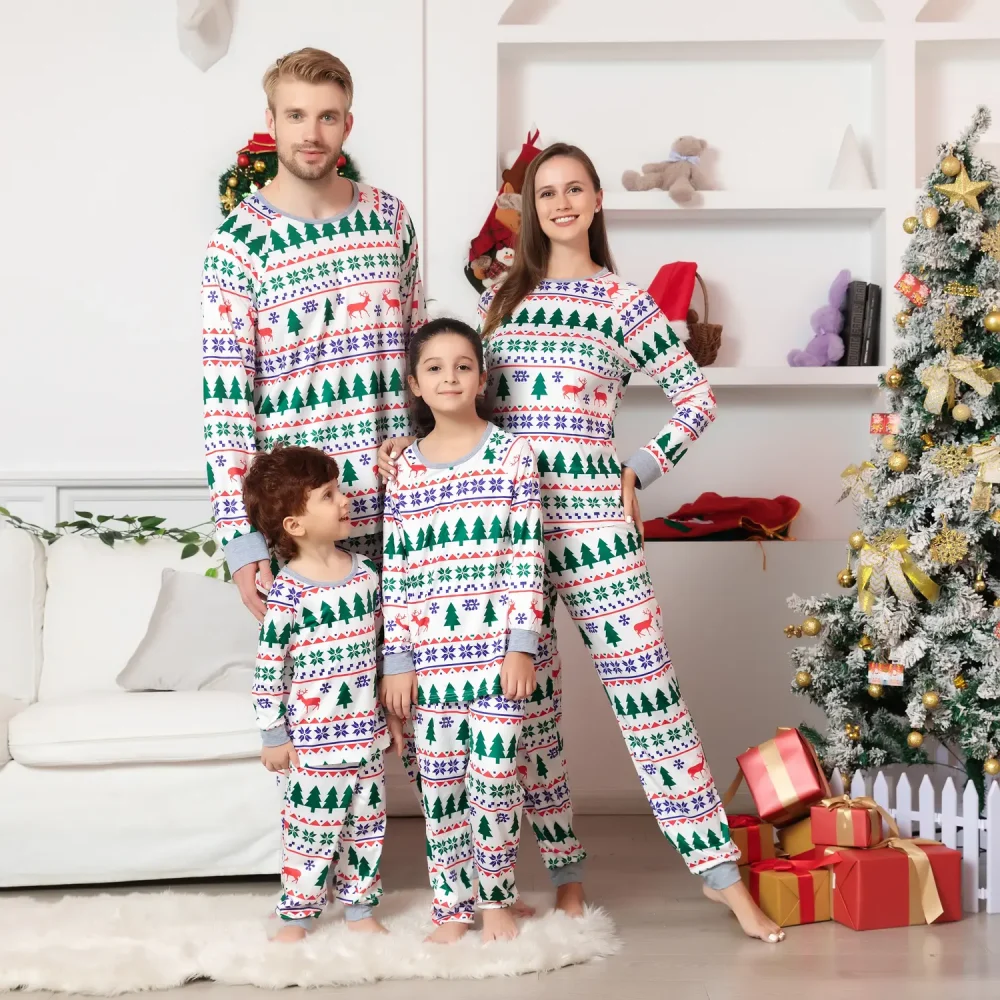 Green Christmas Tree Pajamas 4