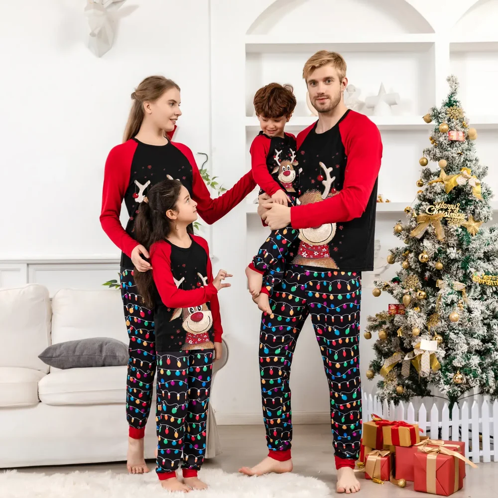 Moose Christmas Pajamas 1