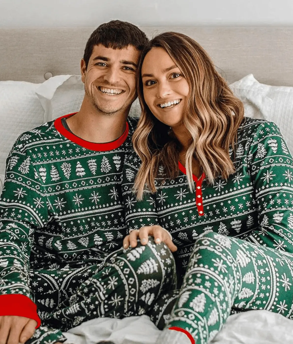 pijamas de natal para casais