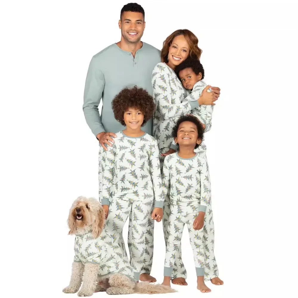 pajamas for the family christmas 0