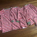 Red Striped Family Christmas Pajamas Set photo review