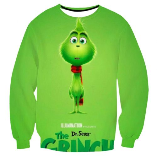 Felpa con cappuccio Grinch